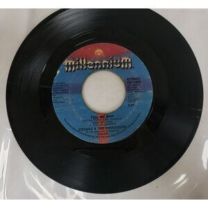 Record 45 RPM Vinyl Franke & The Knockouts- Tell Me Why/ Your My Girl